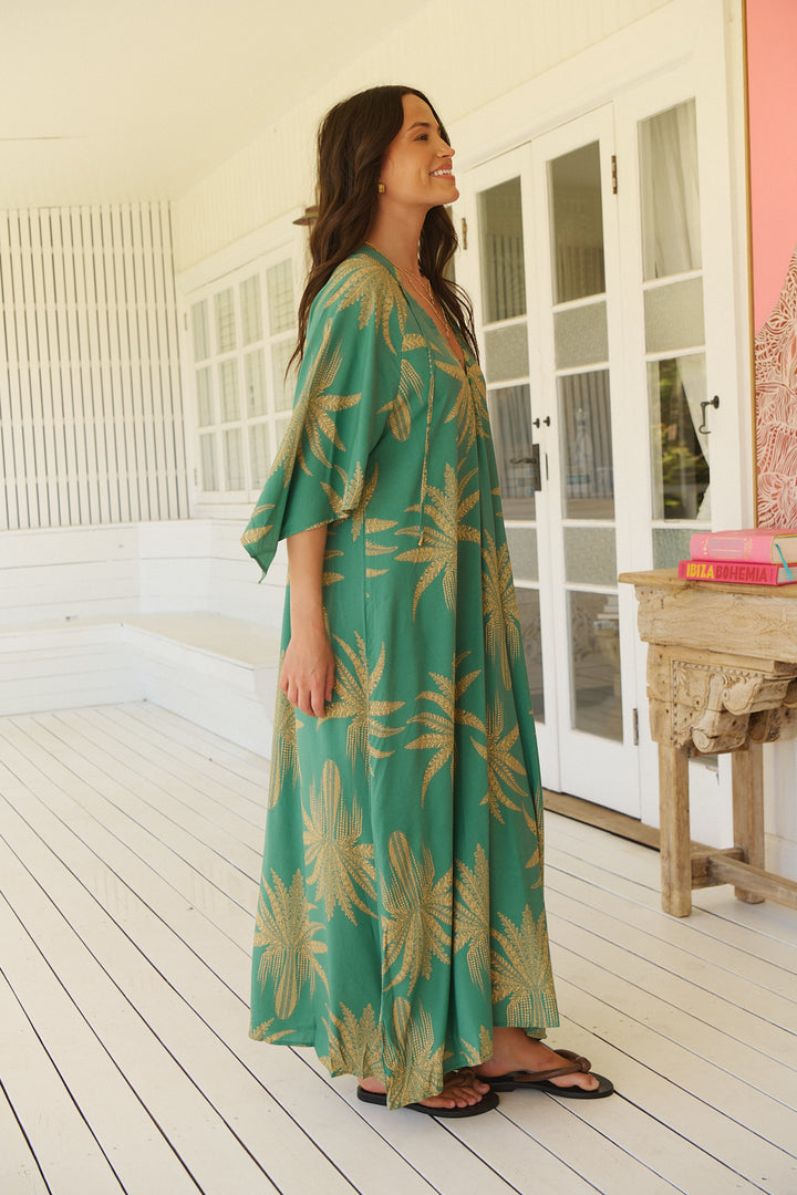 Island luxe Print Bree Maxi