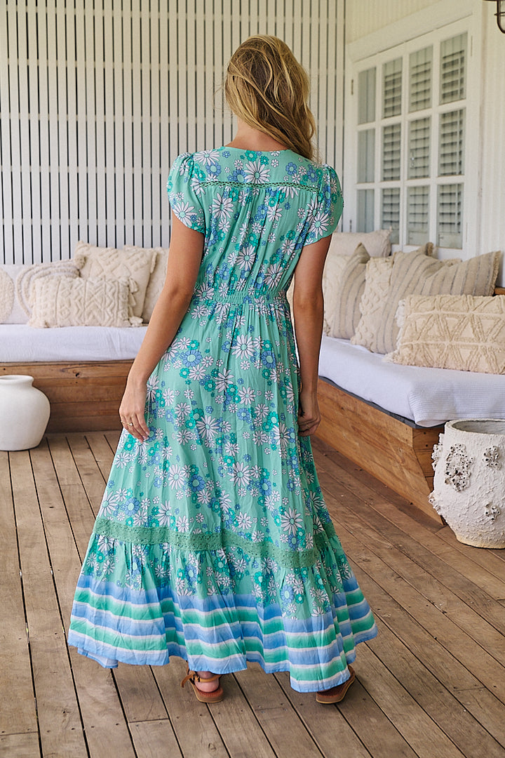 Malina Print Carmen Maxi