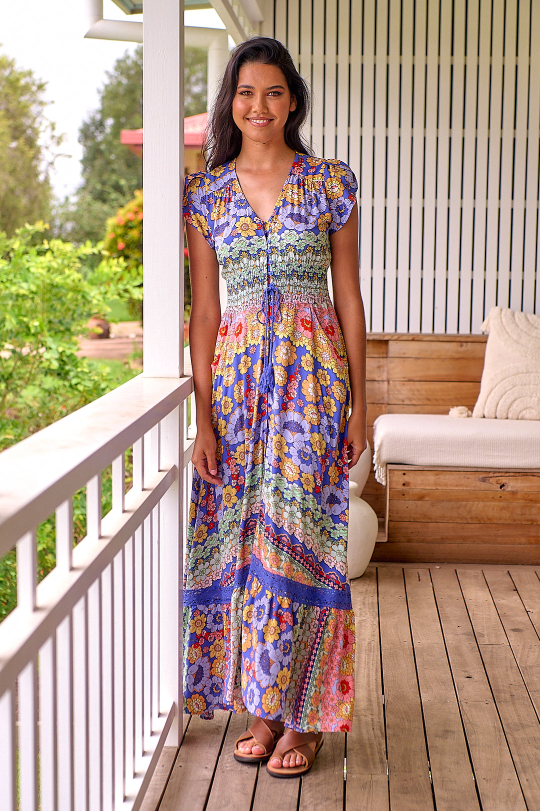 Eden Print Romi Maxi Dress