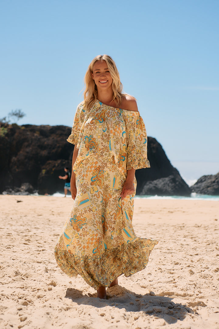 Sonnie Print Oman Blouse