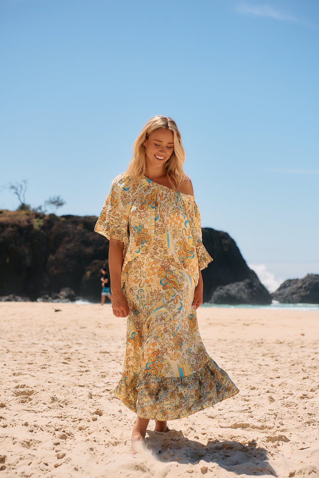 Sonnie Print Oman Blouse