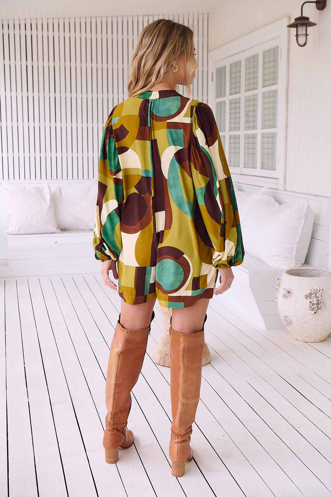 Bardot Print Mahlia Playsuit