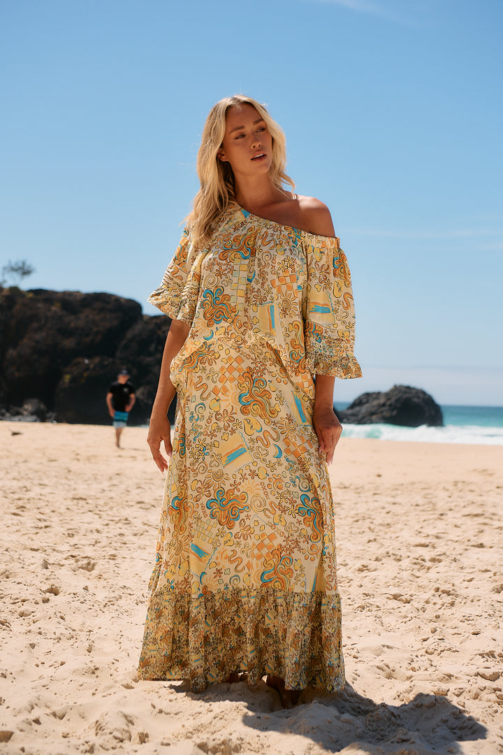 Sonnie Print Holiday Skirt