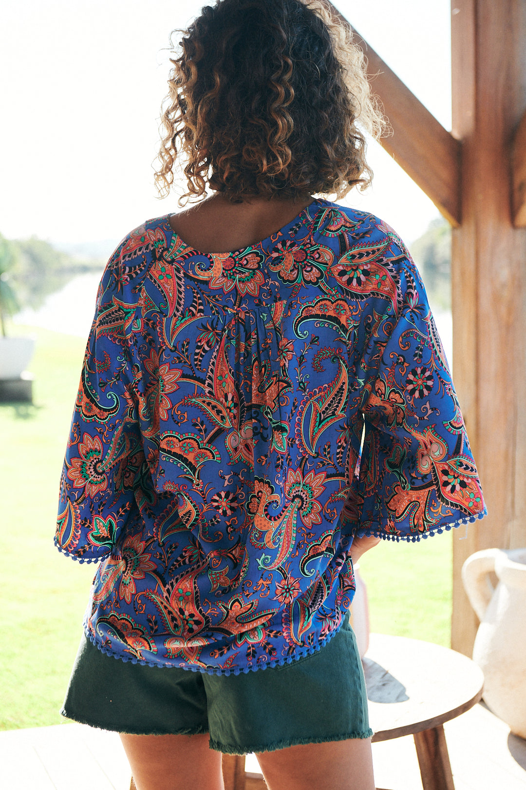 Nirvana Print Gabriella Top