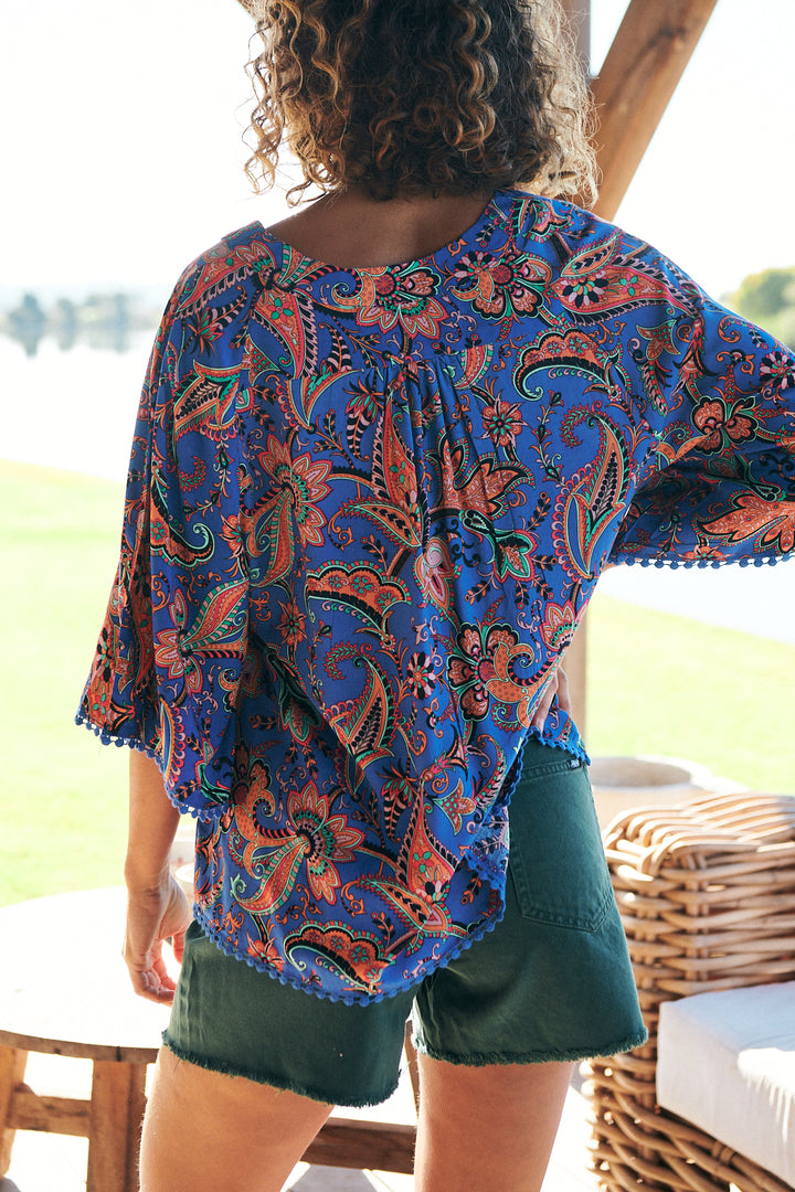 Nirvana Print Gabriella Top