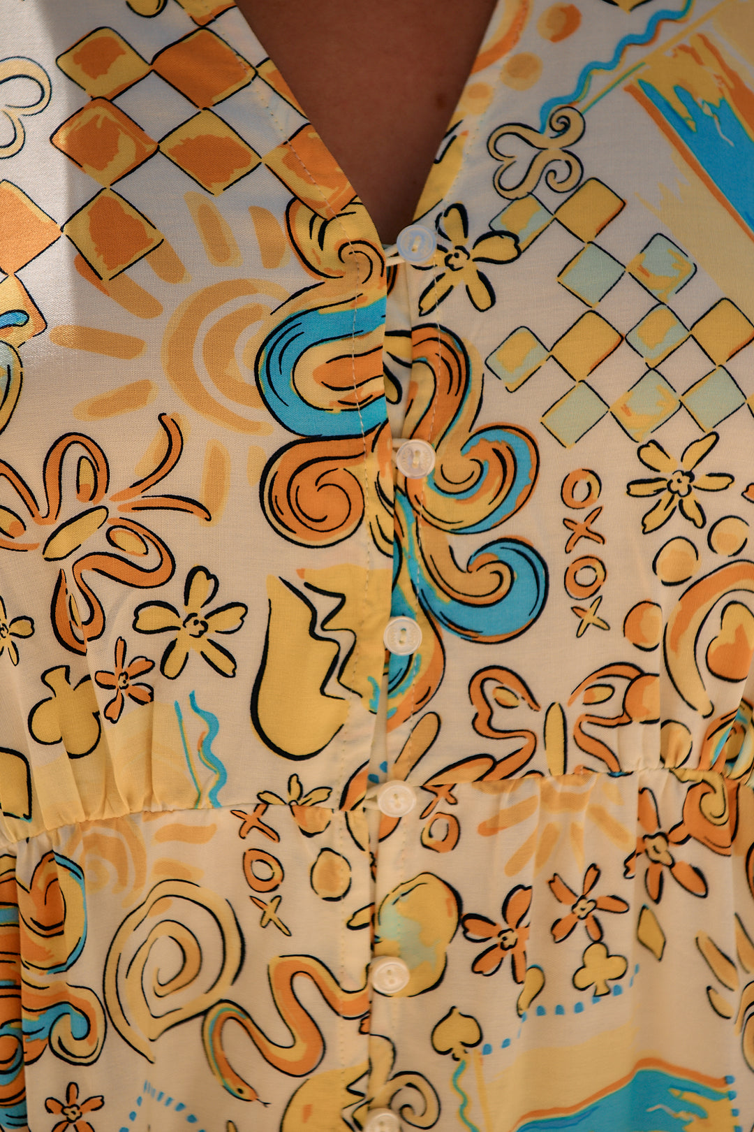 Sonnie Print Ivy Midi Dress