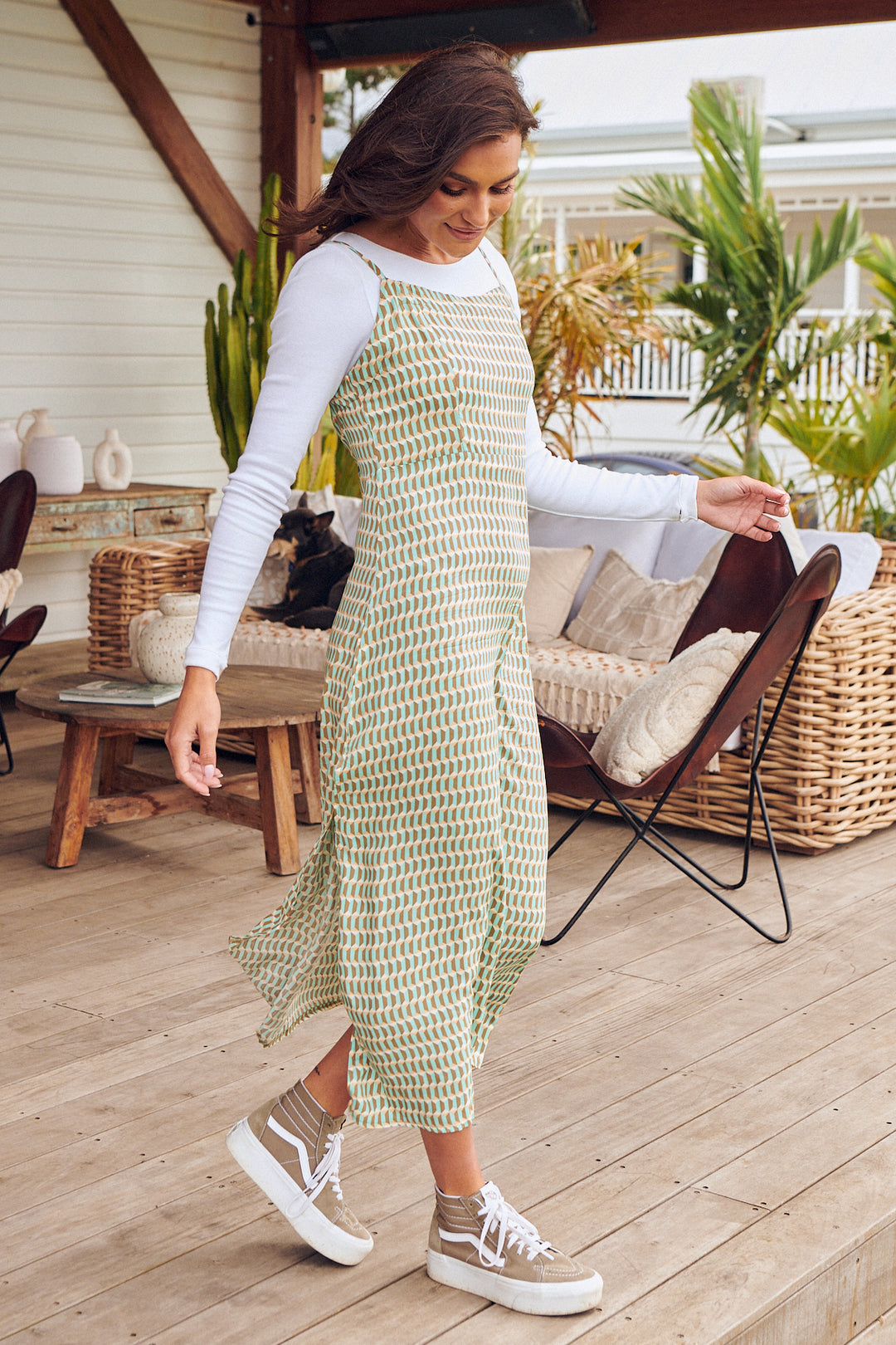 Addi Print Laylunah Midi Dress