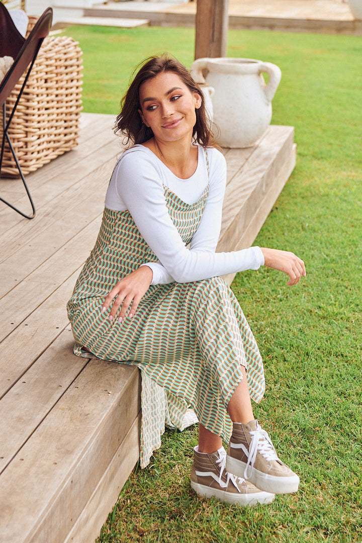 Addi Print Laylunah Midi Dress