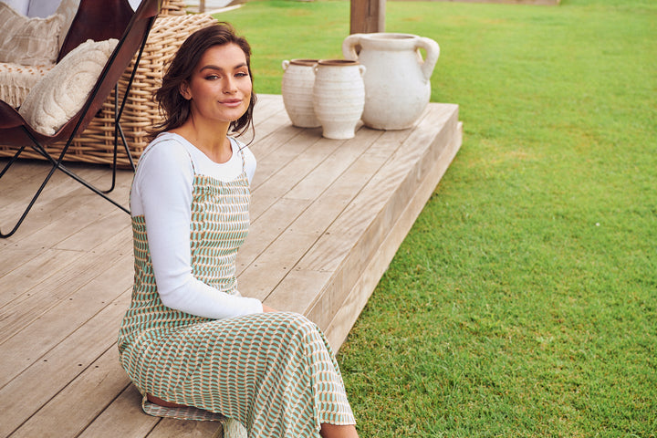 Addi Print Laylunah Midi Dress