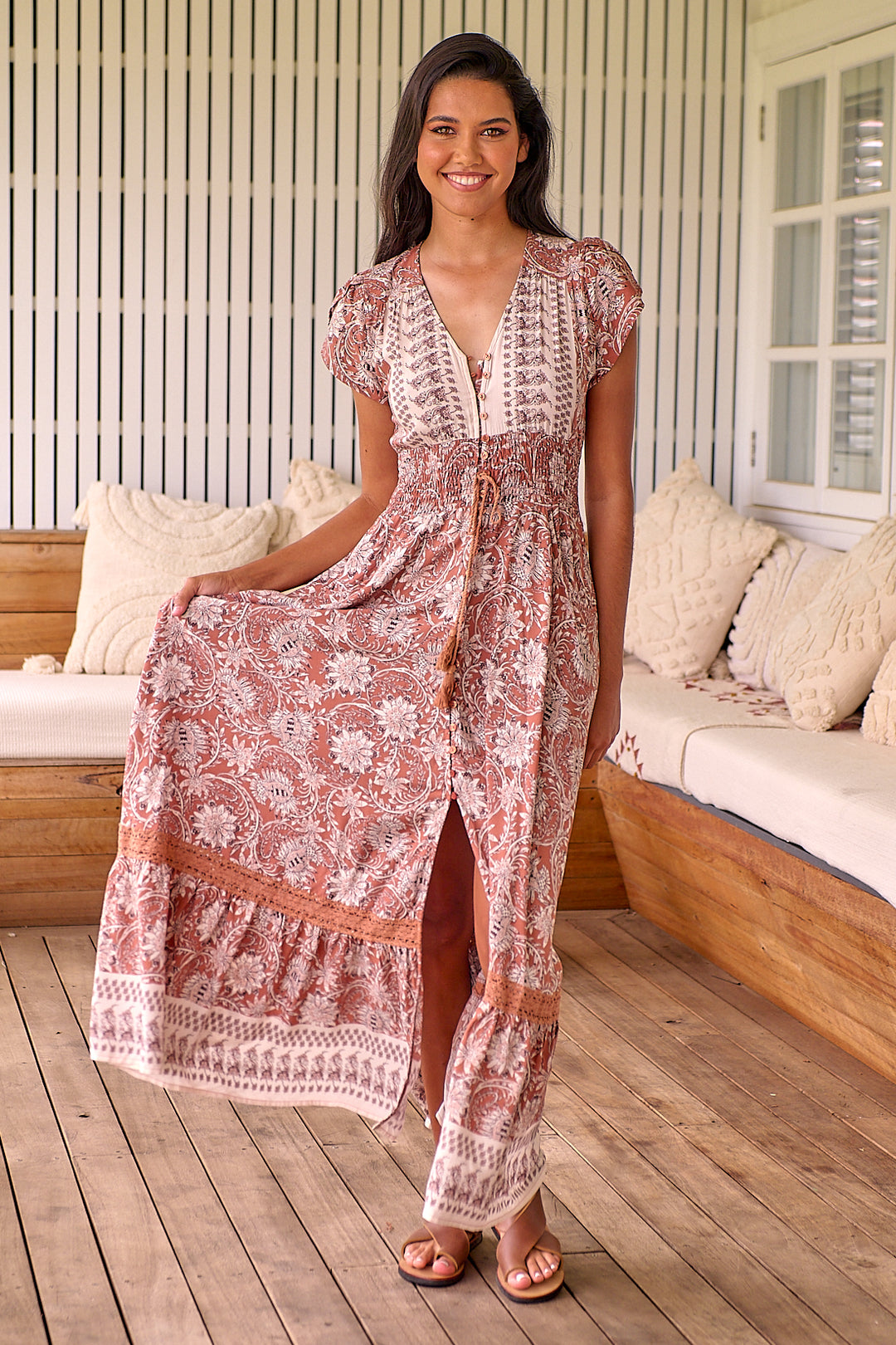 Indah Print Romi Maxi Dress