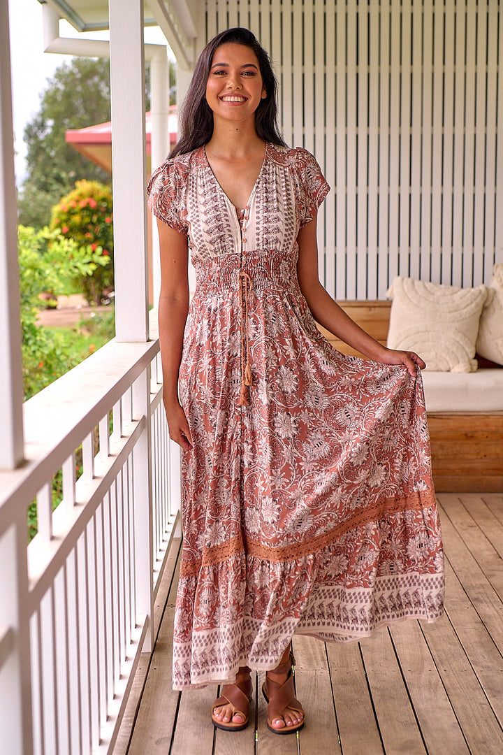 Indah Print Romi Maxi Dress