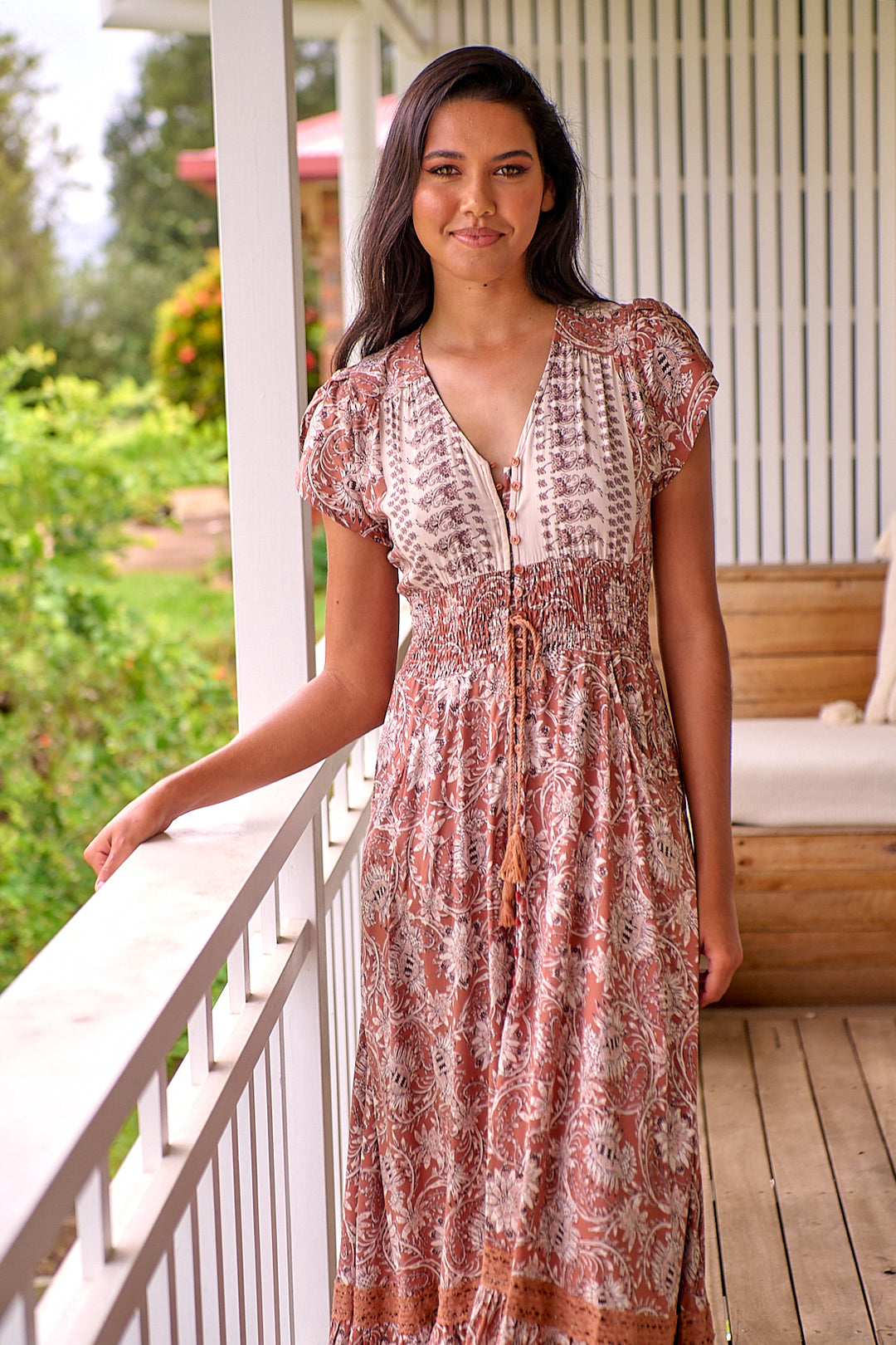 Indah Print Romi Maxi Dress