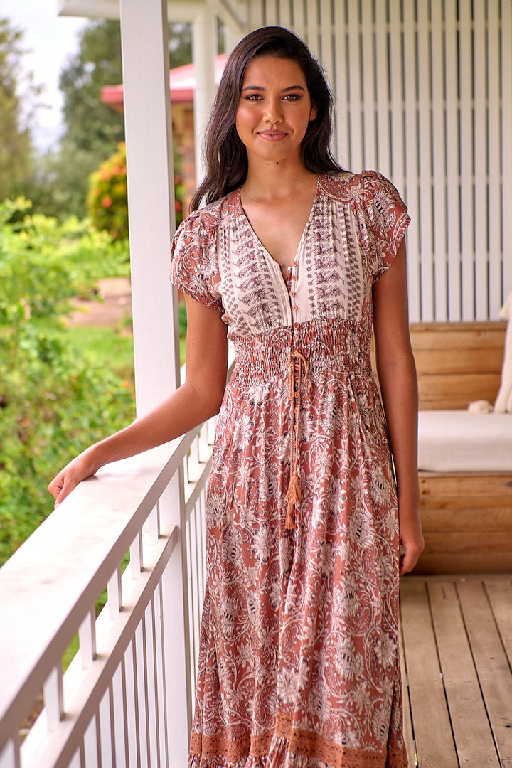 Indah Print Romi Maxi Dress