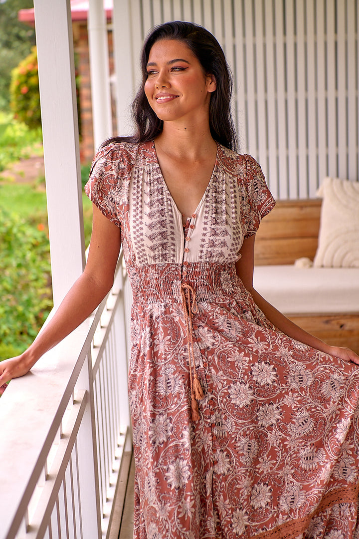 Indah Print Romi Maxi Dress