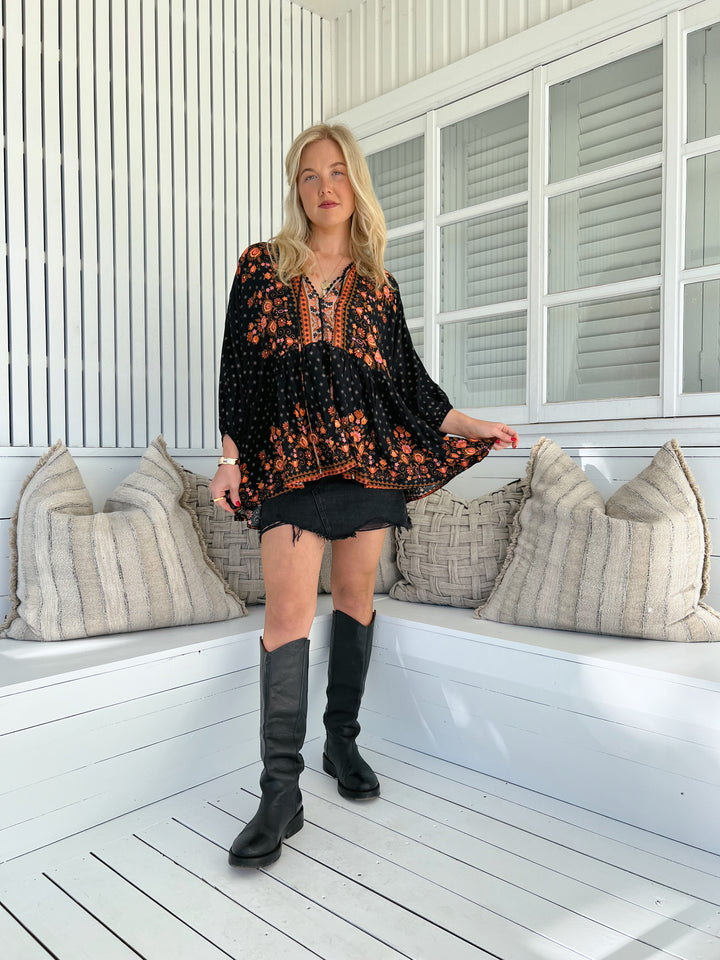 Emmery Print Chloe Top