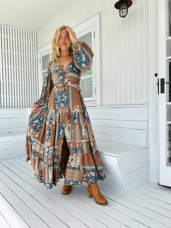 Izabelle Print Teresa Maxi