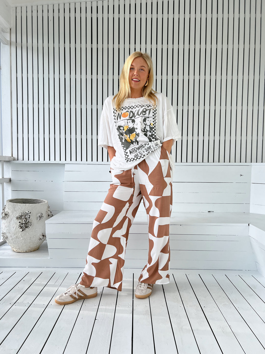 Boston Print Cici Pant