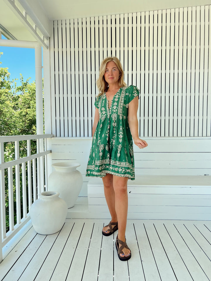 Kiva Print Tracey Dress