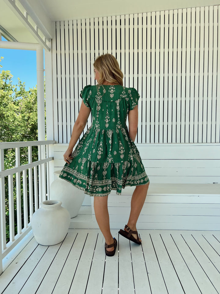 Kiva Print Tracey Dress