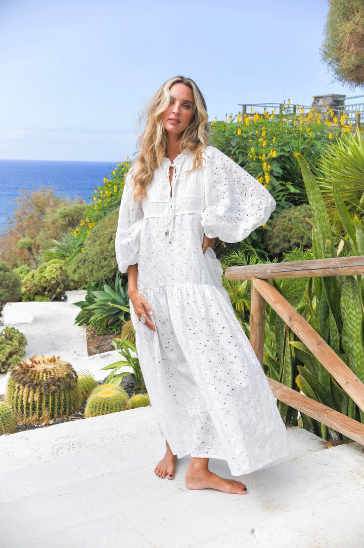 White Loretta Maxi