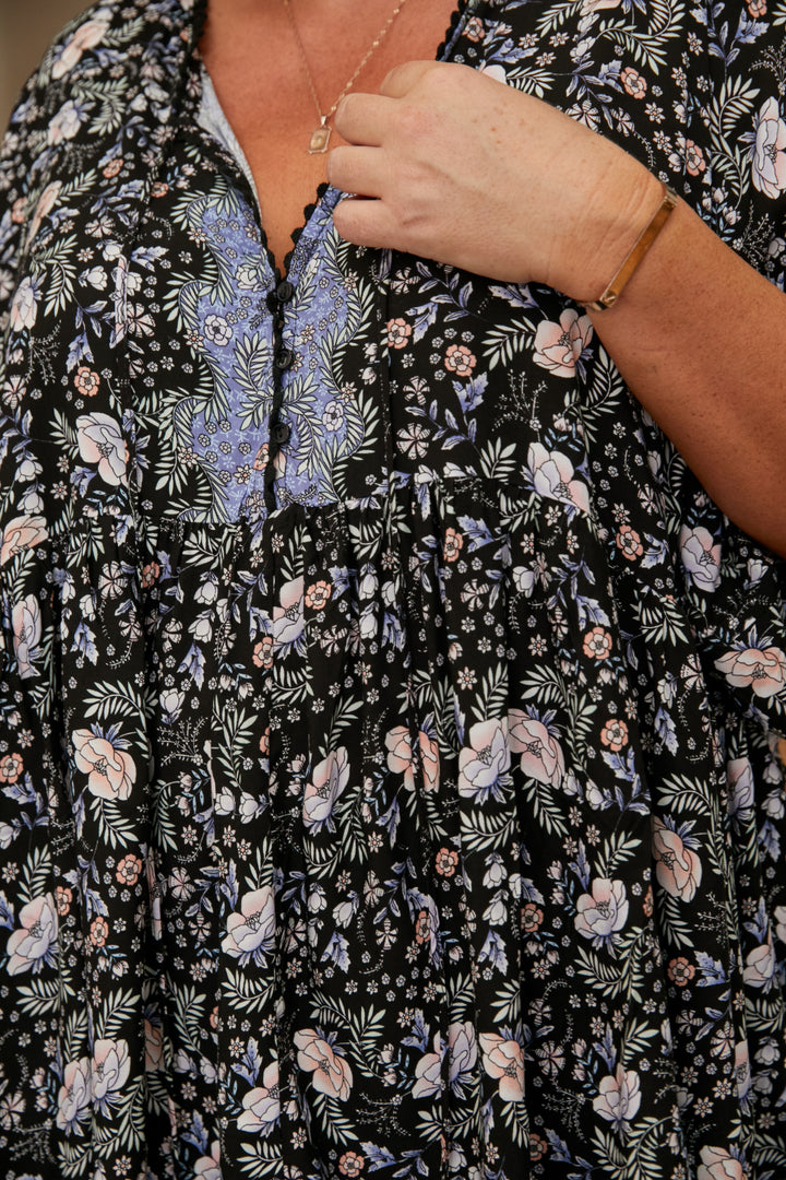 Alby Print Chloe Top