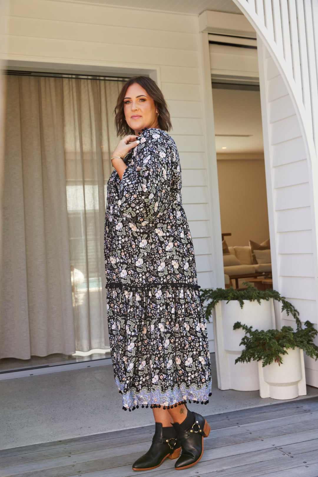 Alby Print Palace Dress