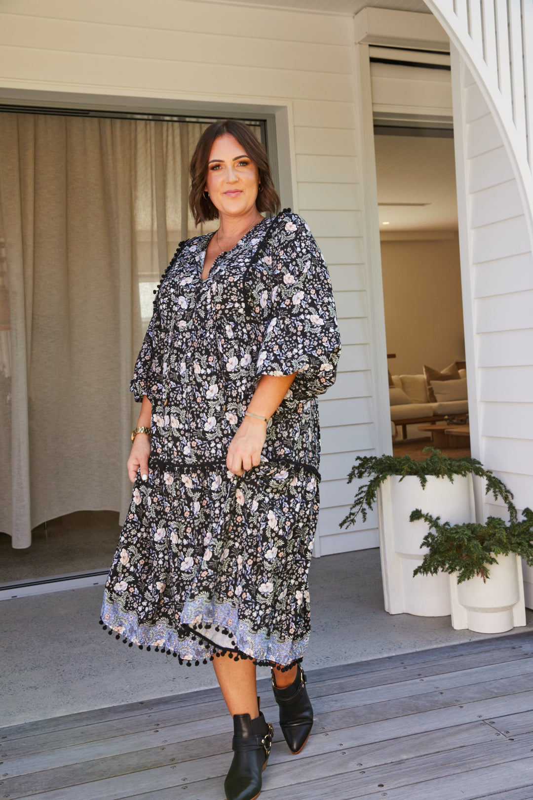 Alby Print Palace Dress