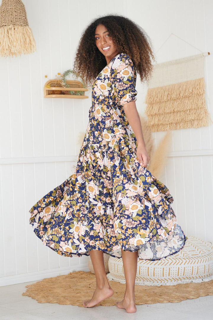 Jaase Rosetta Print Tessa Maxi