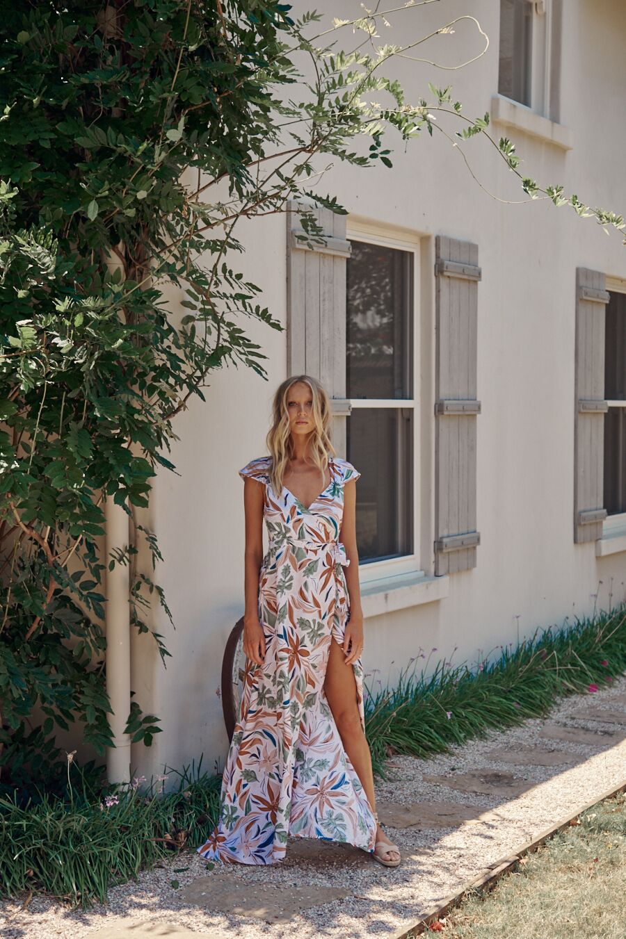 Pascale Print Remy Maxi Dress