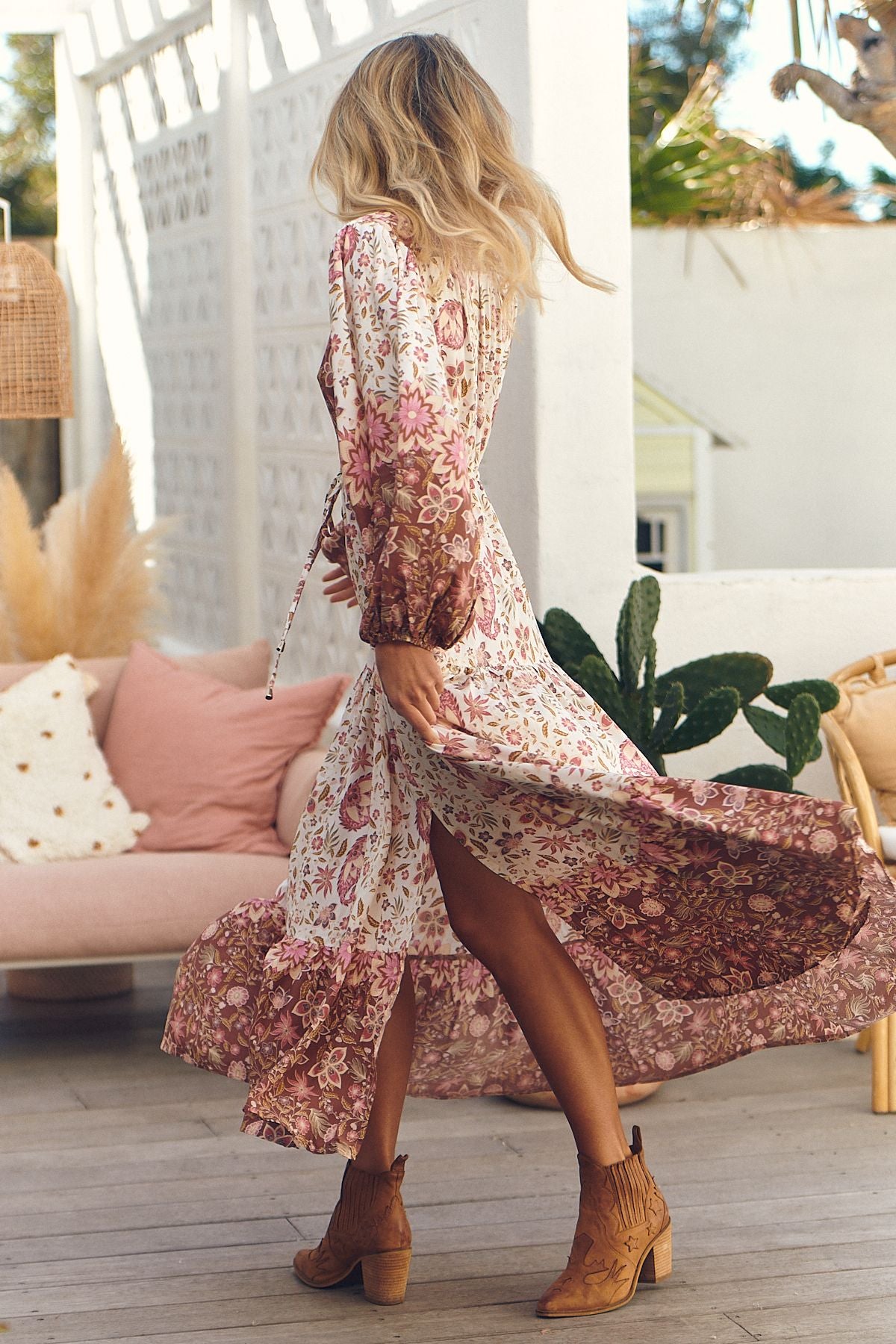 ⚜️Jaase Australia Floral Dresses マキシ NWT Jaase Australian Floral Boho Hippie Maxi Dress XS | eBay