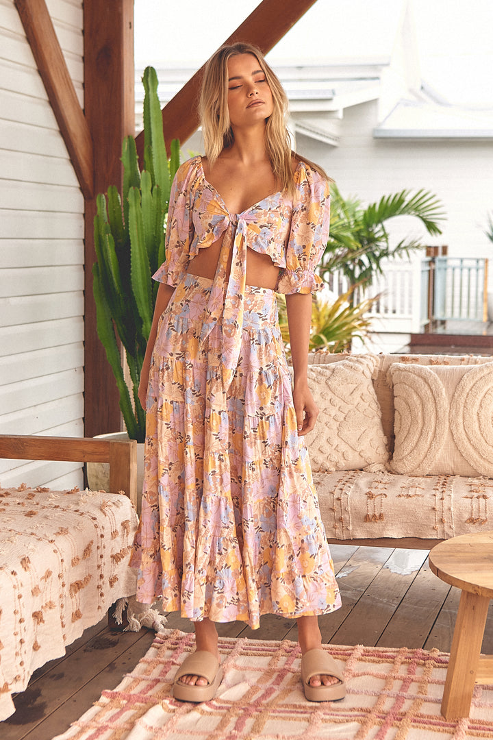 Emmy Print Santi Skirt