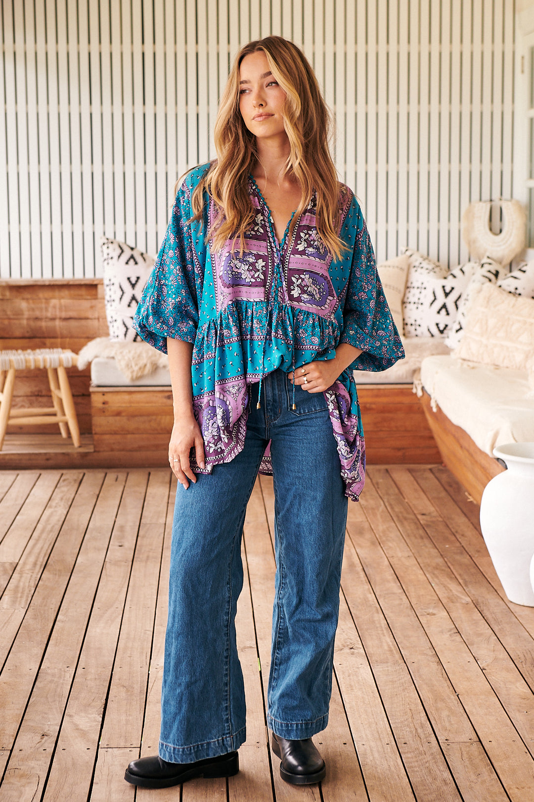 Lottie Print Chloe Top