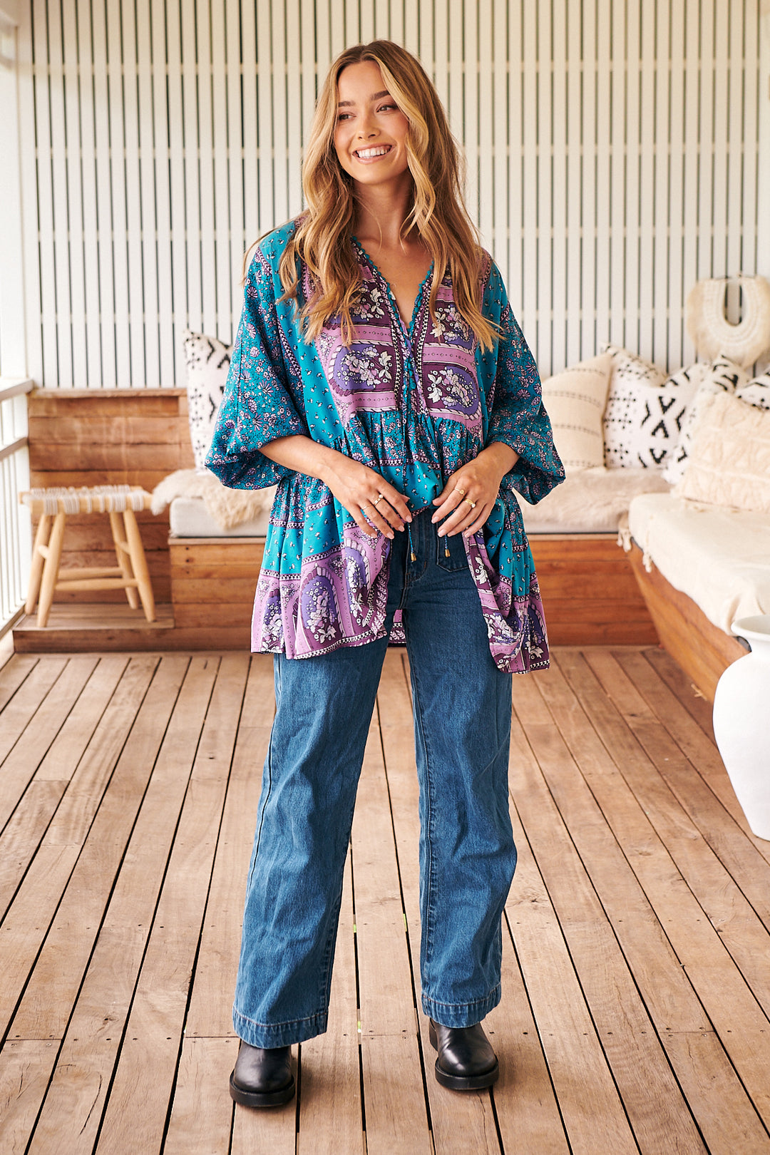 Lottie Print Chloe Top