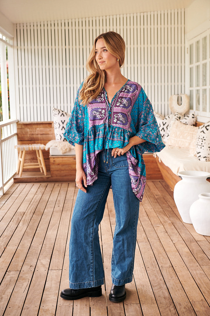Lottie Print Chloe Top