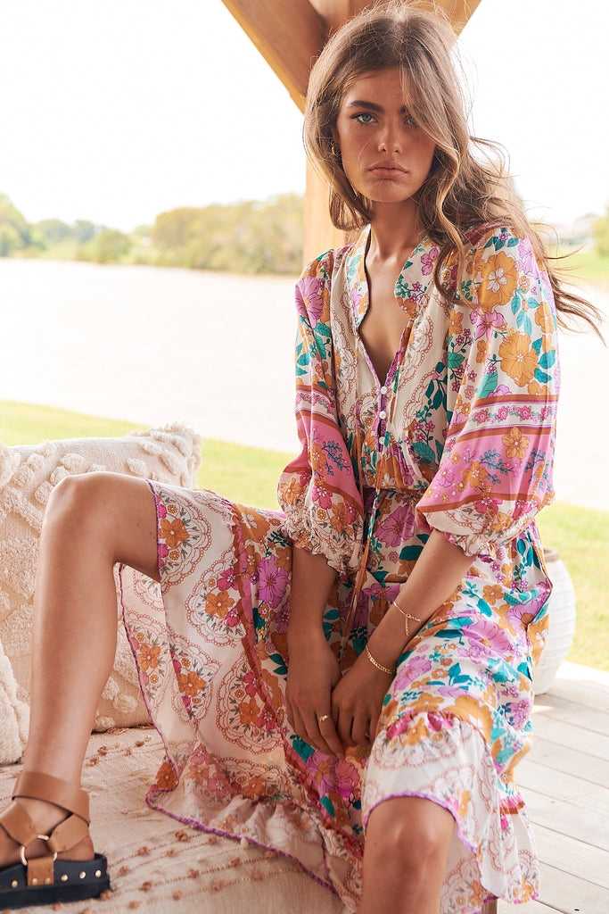 Lilia Midi Tröpical Set
