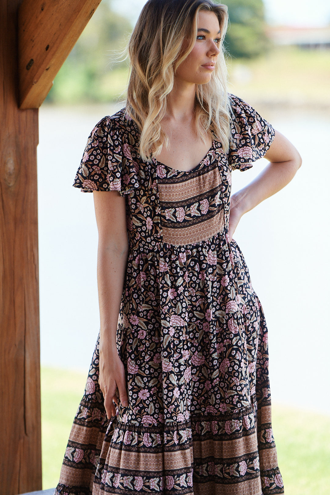 Sarah Print Isabella Maxi