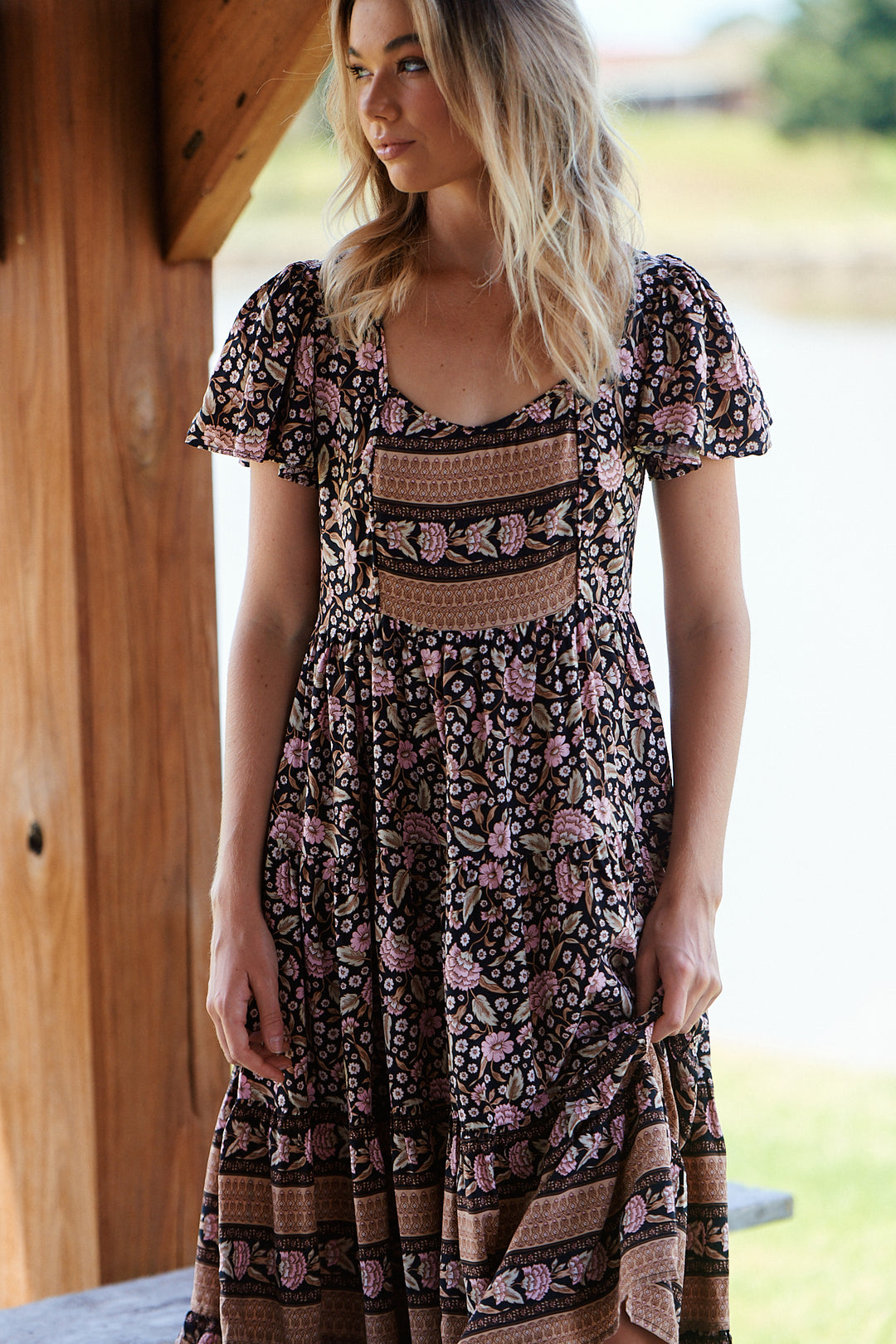 Sarah Print Isabella Maxi