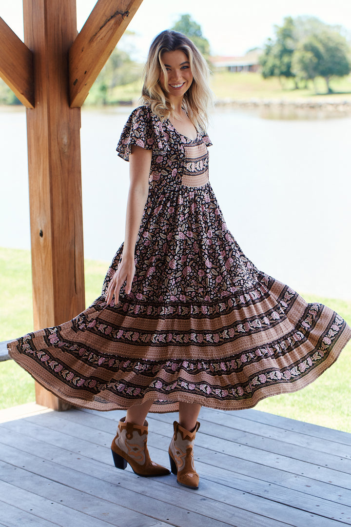 Sarah Print Isabella Maxi