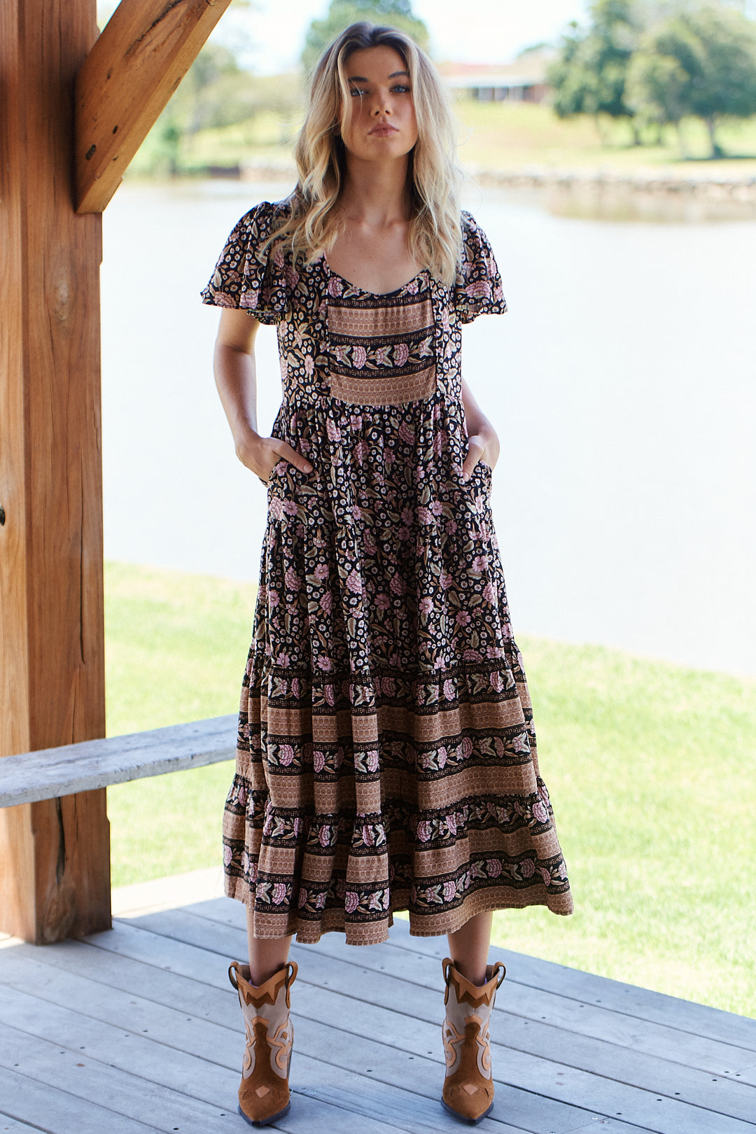 Sarah Print Isabella Maxi