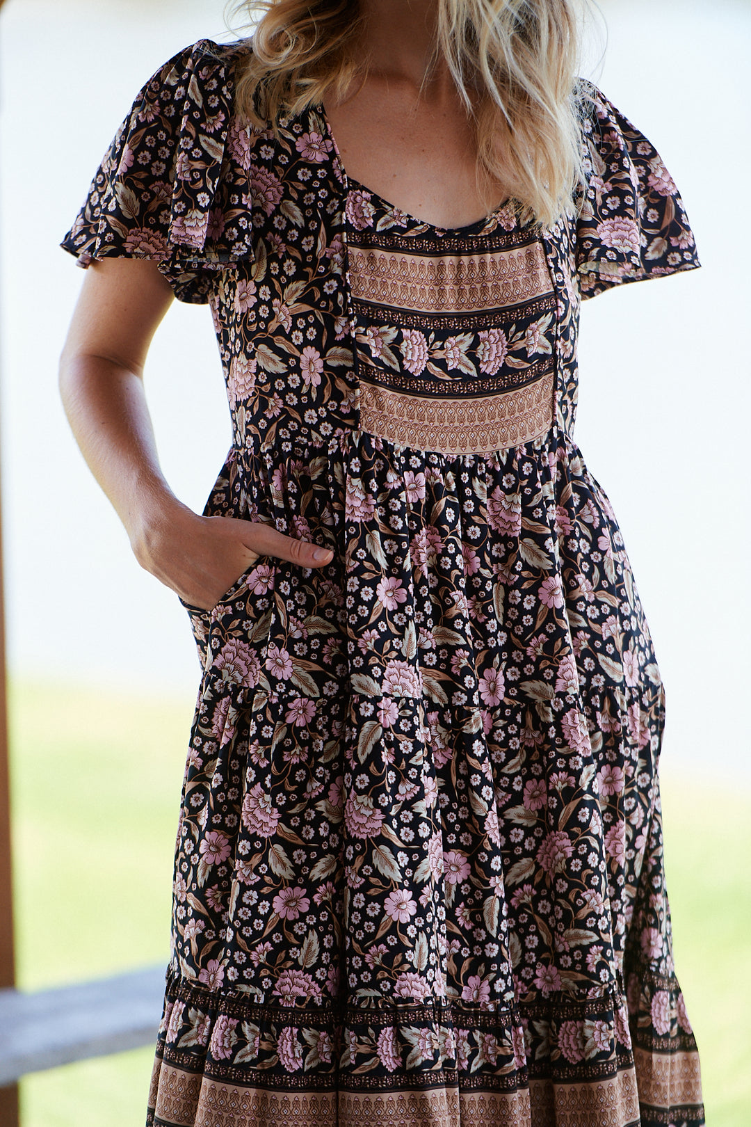Sarah Print Isabella Maxi