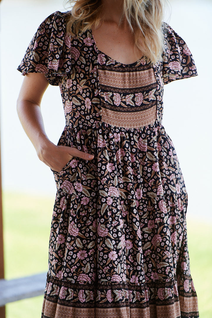 Sarah Print Isabella Maxi