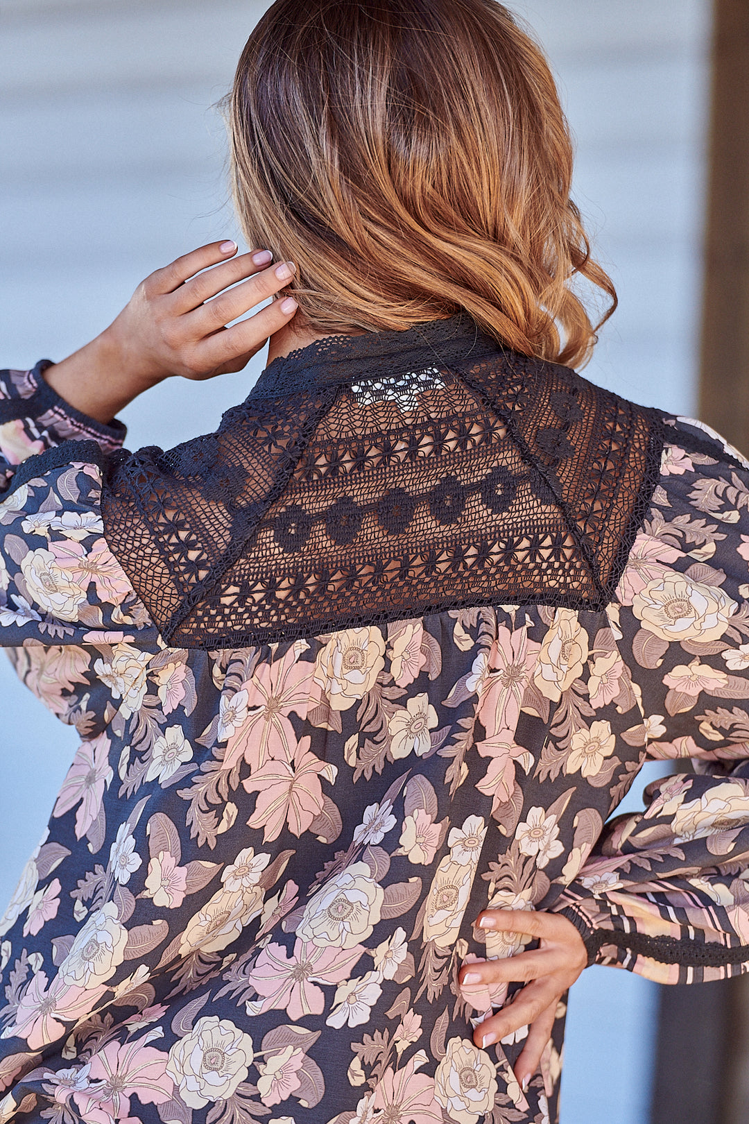 Adele Print Florence Blouse