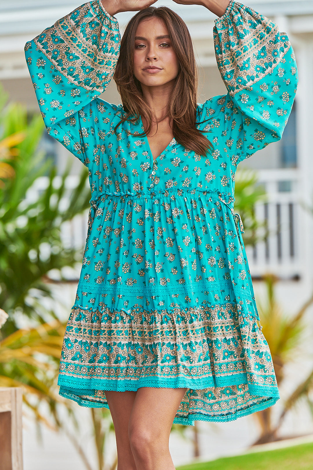 Maui Print Avery Mini Dress