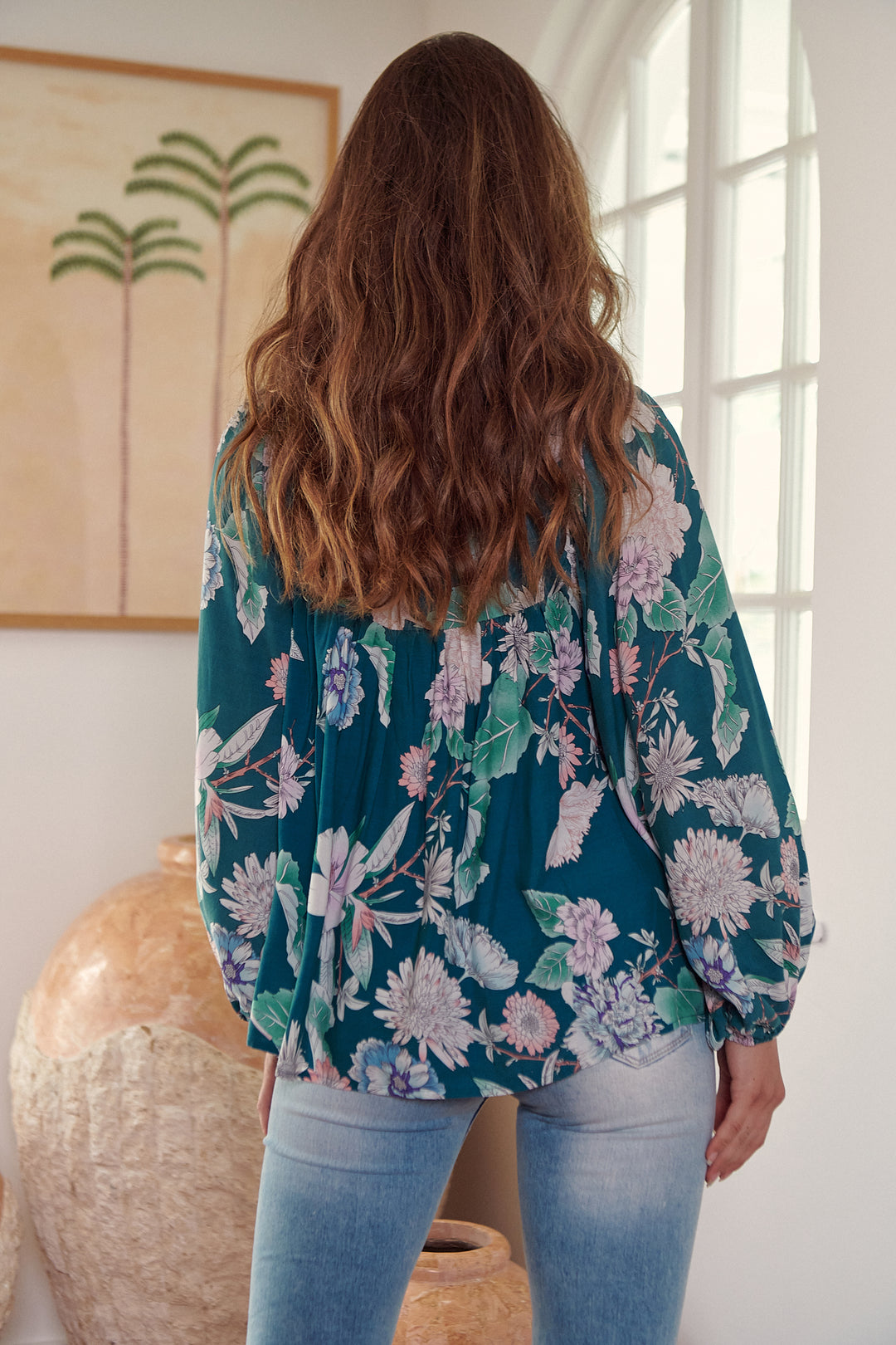Araminta Print Indira Top