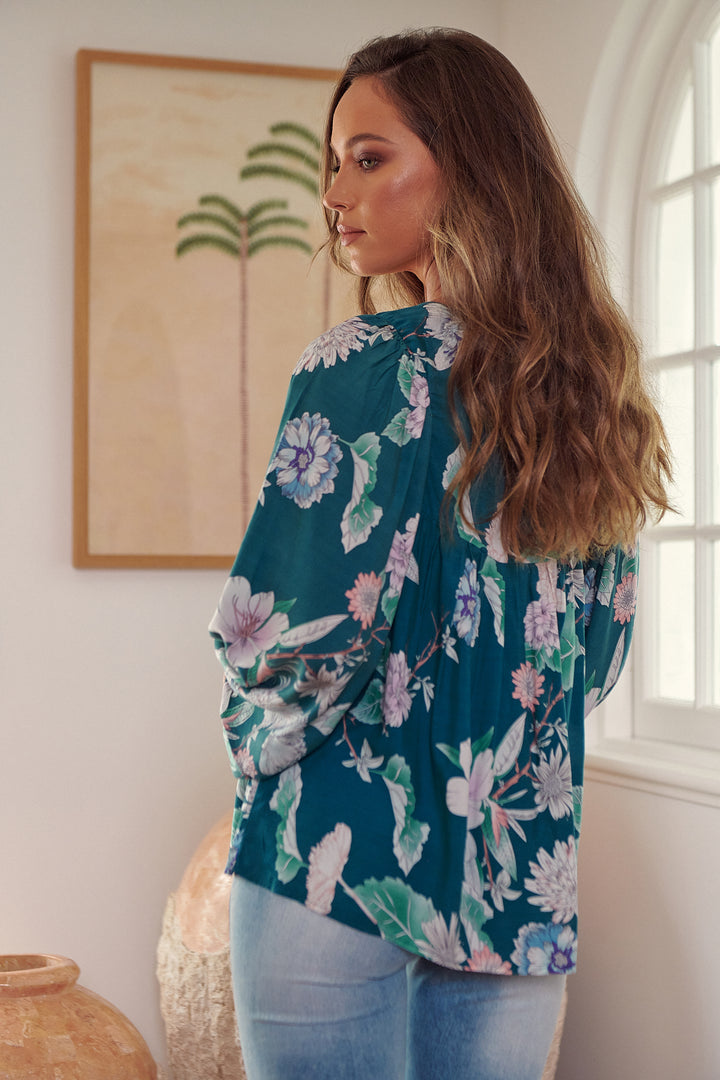Araminta Print Indira Top