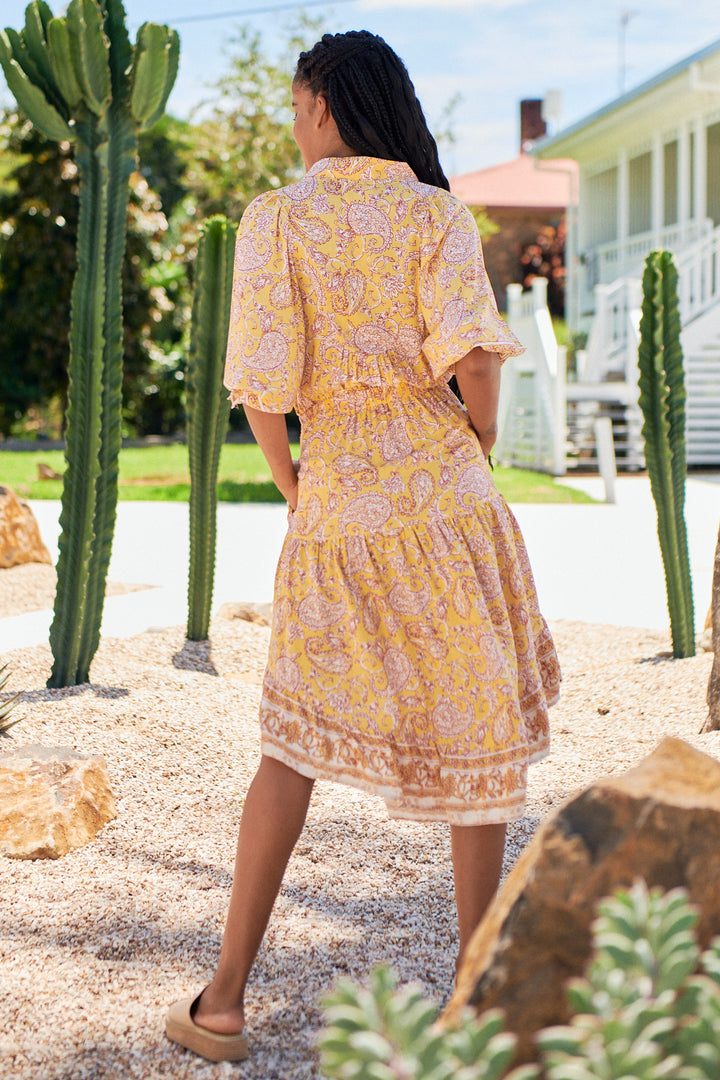 Elodie Print Jasmine Midi Dress
