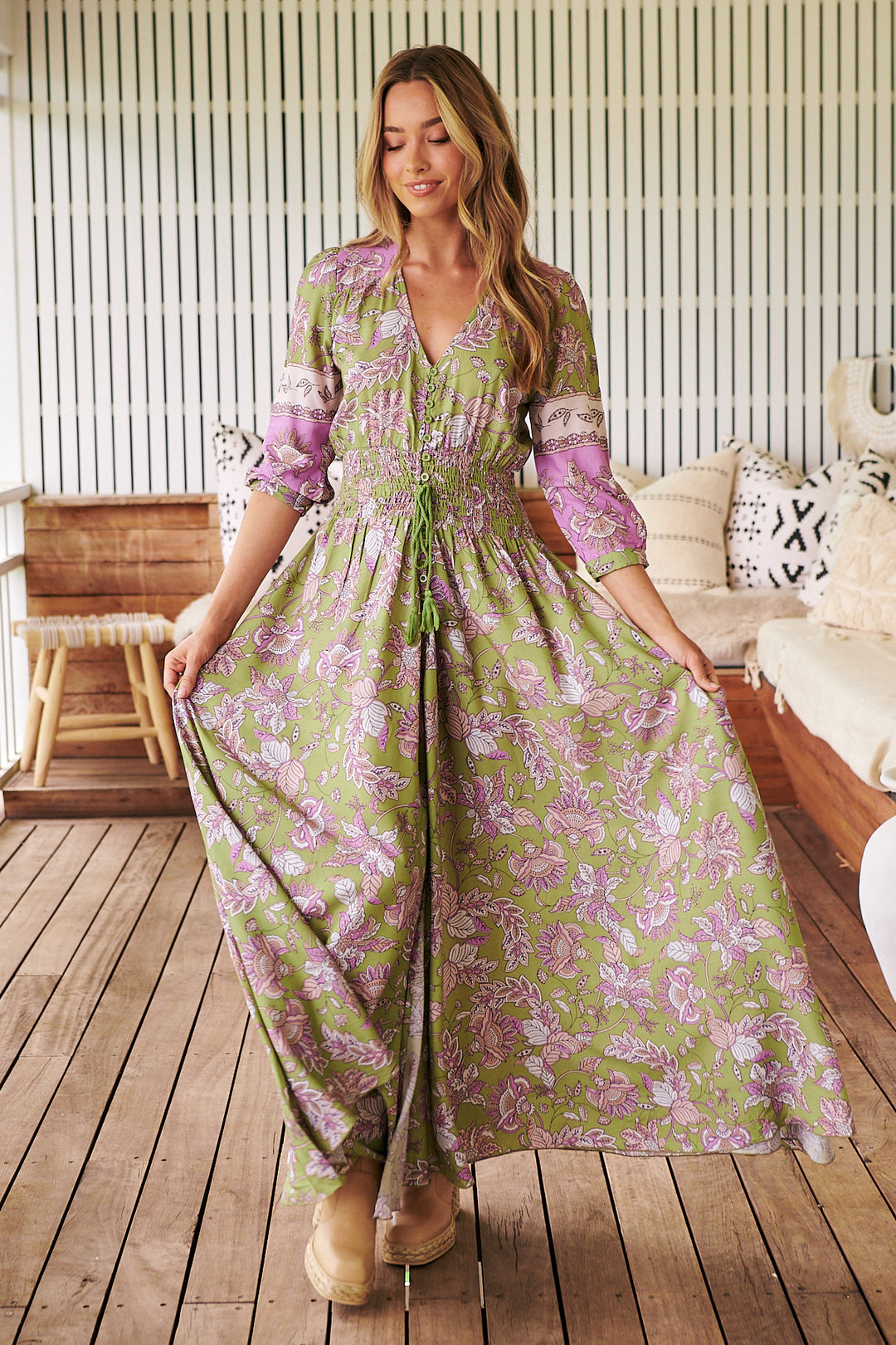 Kaffir Print Indiana Maxi