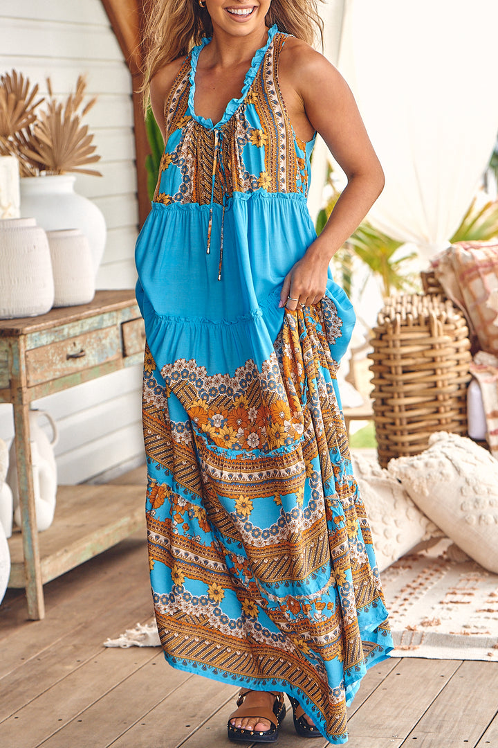 Dreams Print Erryn Maxi Dress