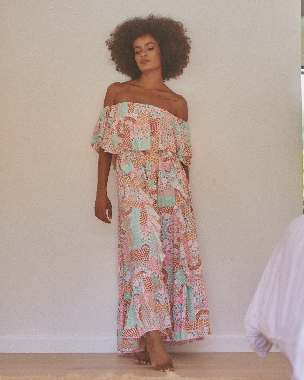 Jaase Dusty Print Georgie Maxi