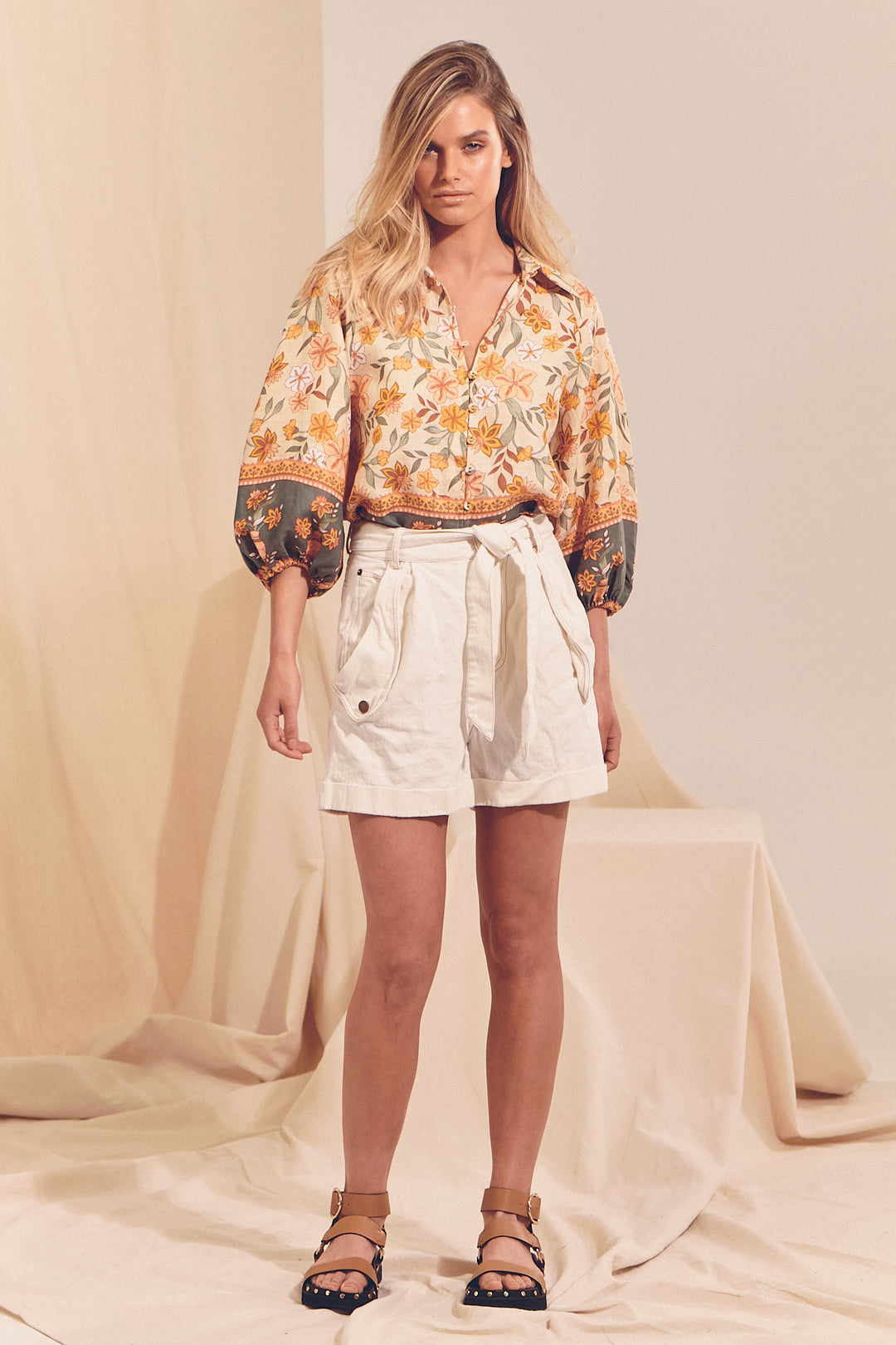 Pottsville Print Shae Blouse